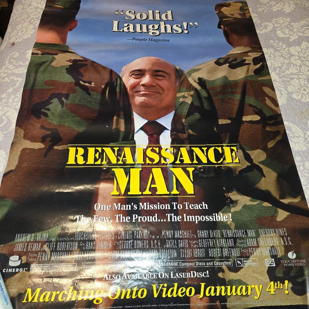 MOVIE POSTER-RENAAISSANCE MAN